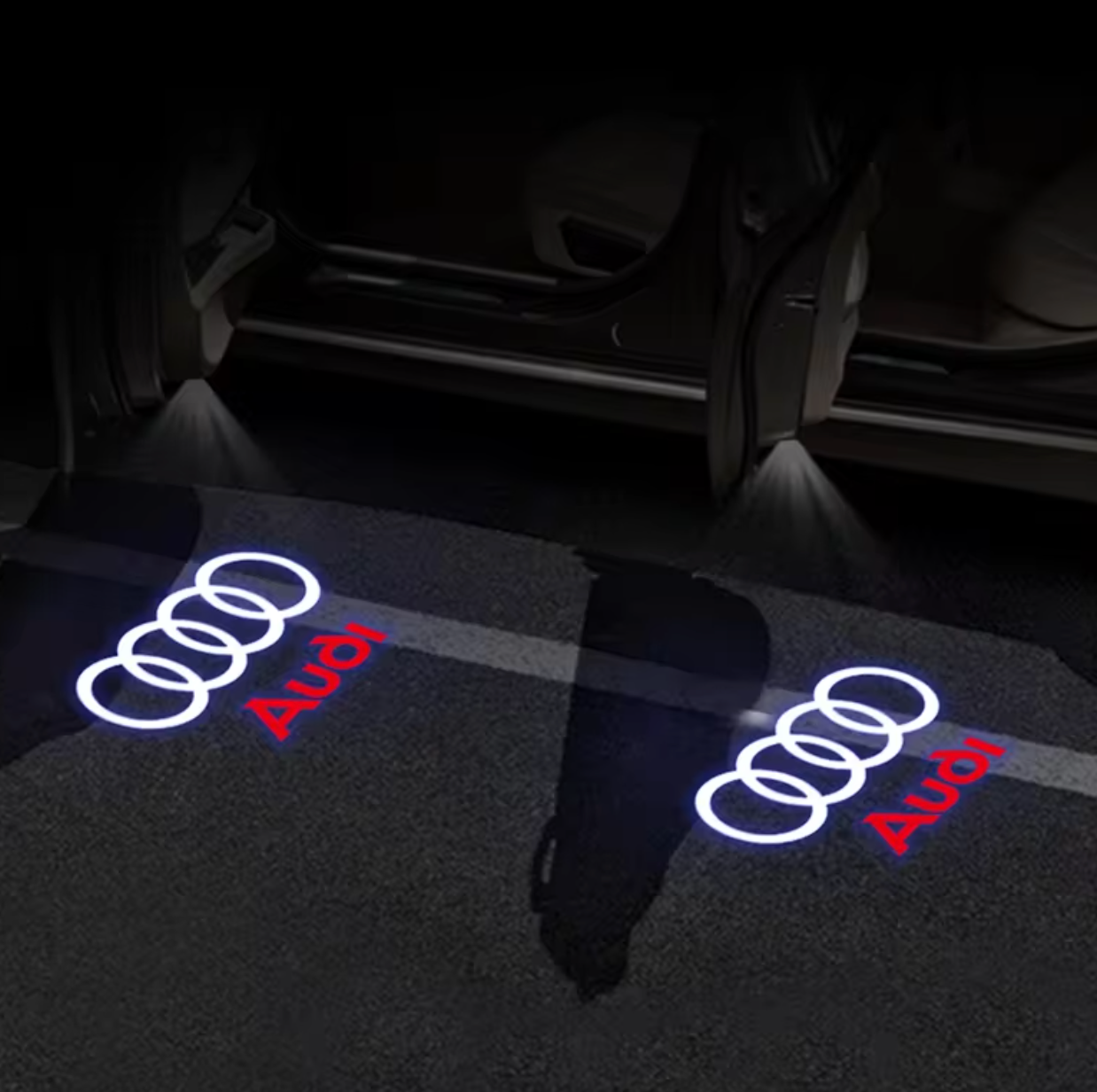 Audi LED Door Projector Lights (4 Pieces)