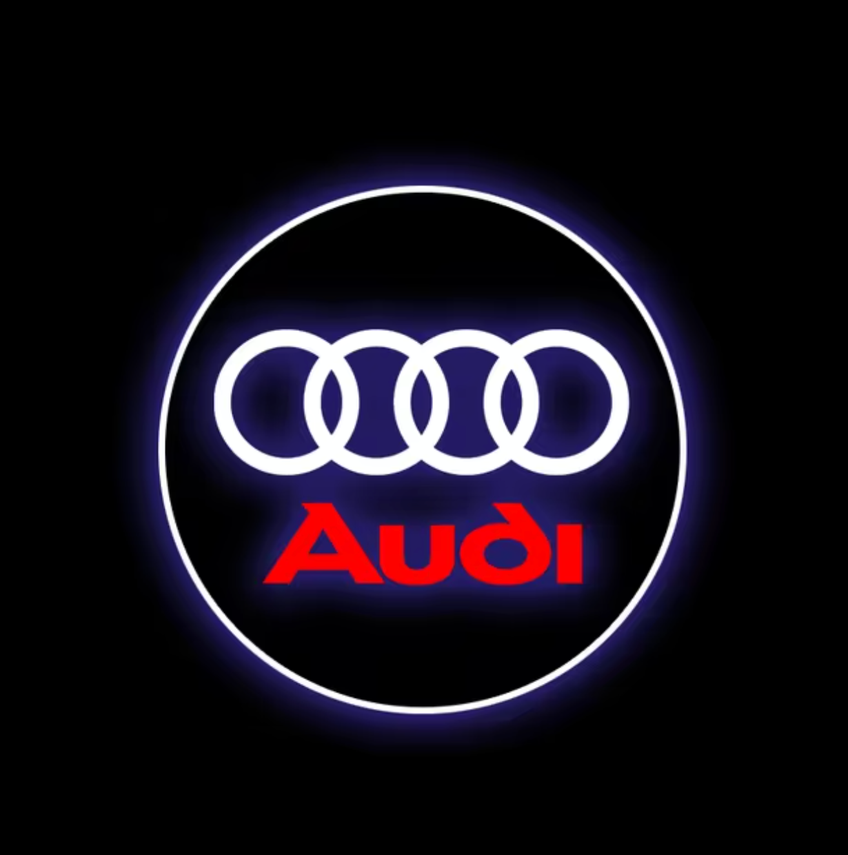 Audi LED Door Projector Lights (4 Pieces)