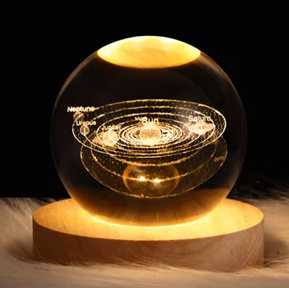 Nitid 3D Crystal Ball Lamp